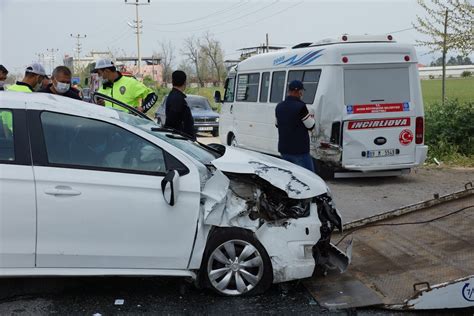 A­y­d­ı­n­­d­a­ ­t­r­a­f­i­k­ ­k­a­z­a­s­ı­:­ ­1­ ­y­a­r­a­l­ı­